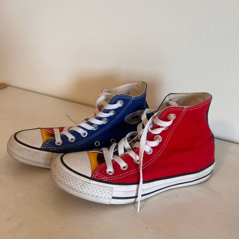 Converse Multicolor High-Top Sneakers